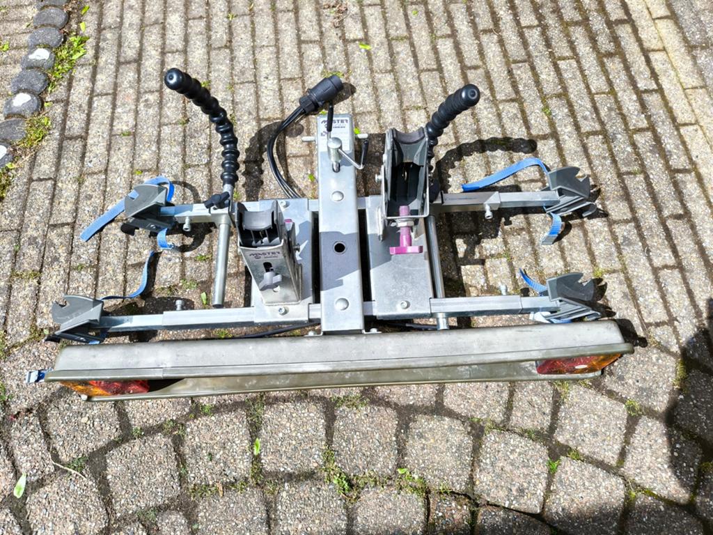 Master Load - Stevige trekhaak fietsendrager voor 2 fietsen, Auto diversen, Fietsendragers, Gebruikt, Trekhaakdrager, 2 fietsen