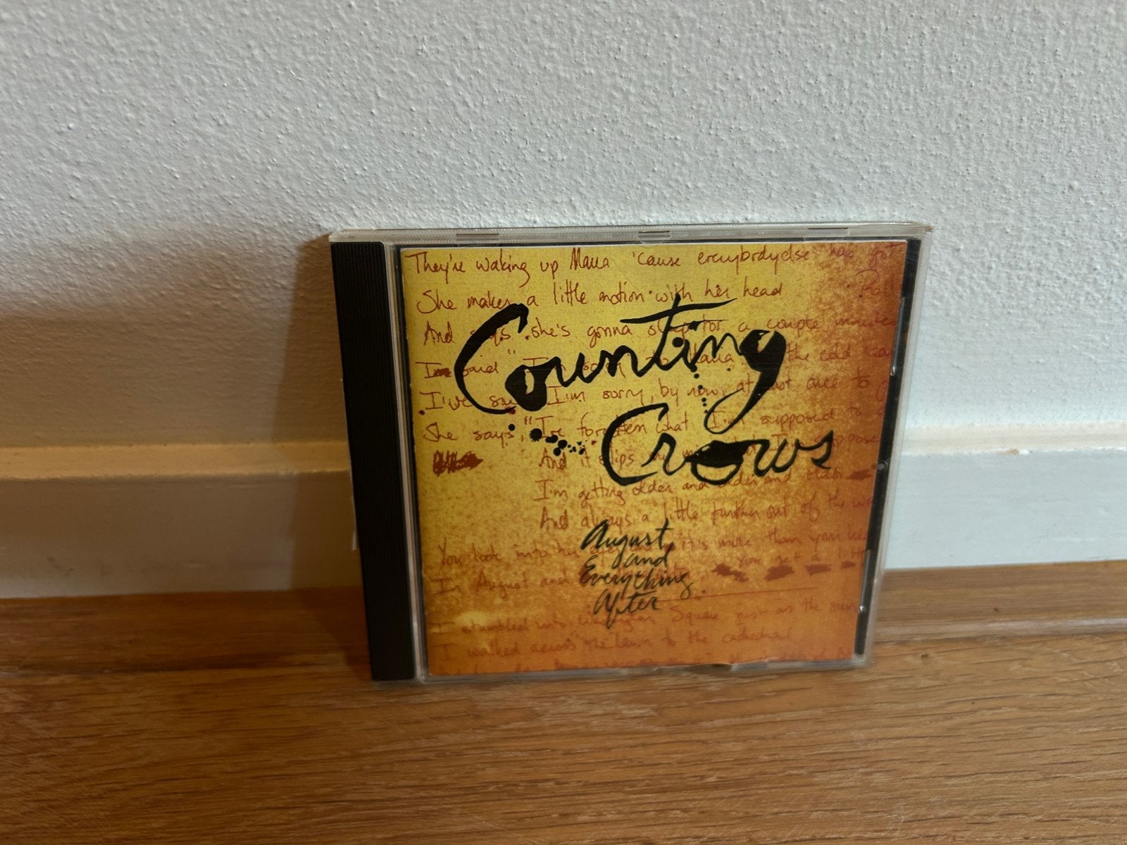 Counting Crows - August and Everything After CD, Rock, Ophalen of Verzenden, Zo goed als nieuw, Inclusief boekje