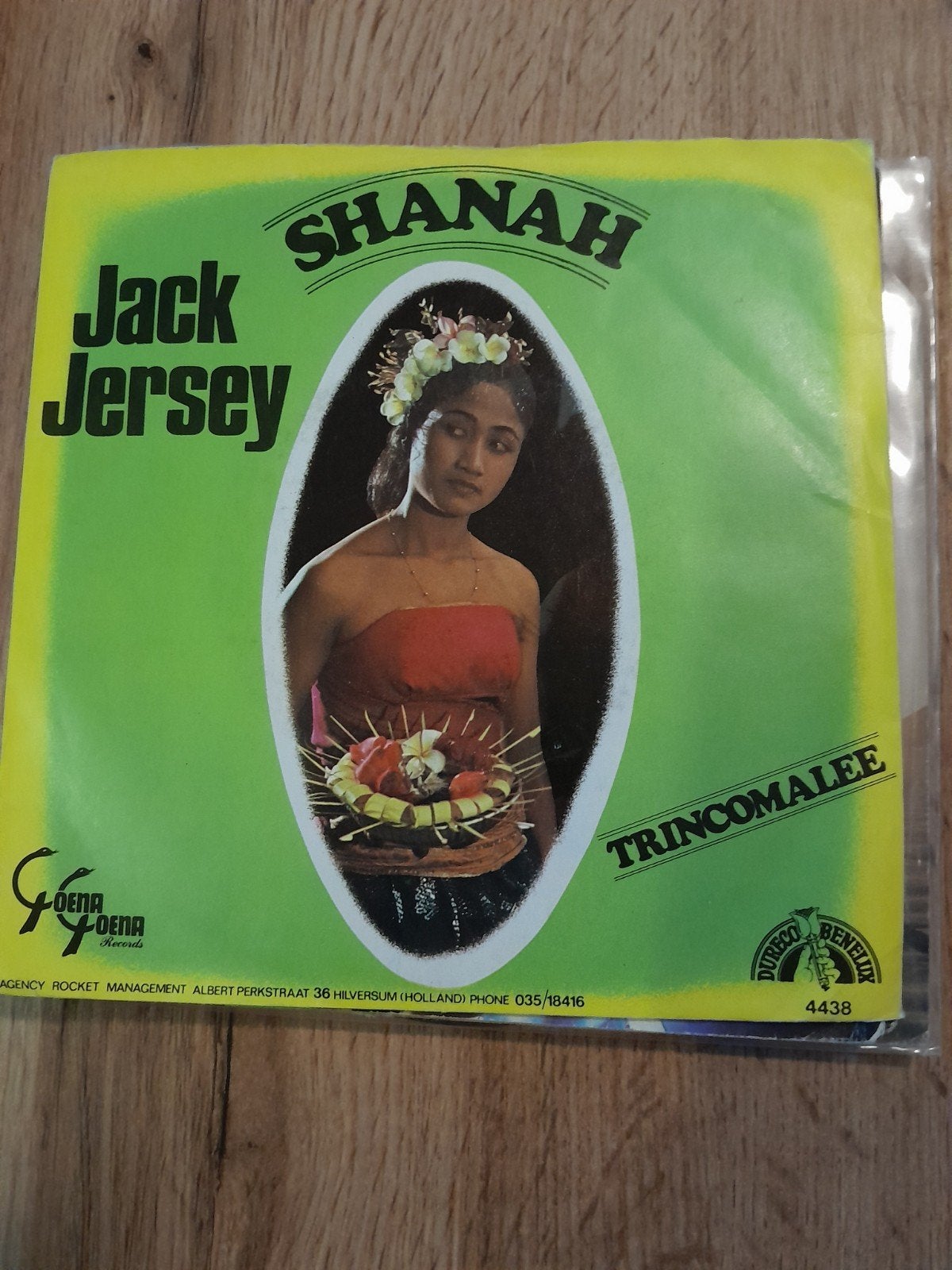 jack jersey 7inch shanah, Ophalen of Verzenden, Zo goed als nieuw, Pop