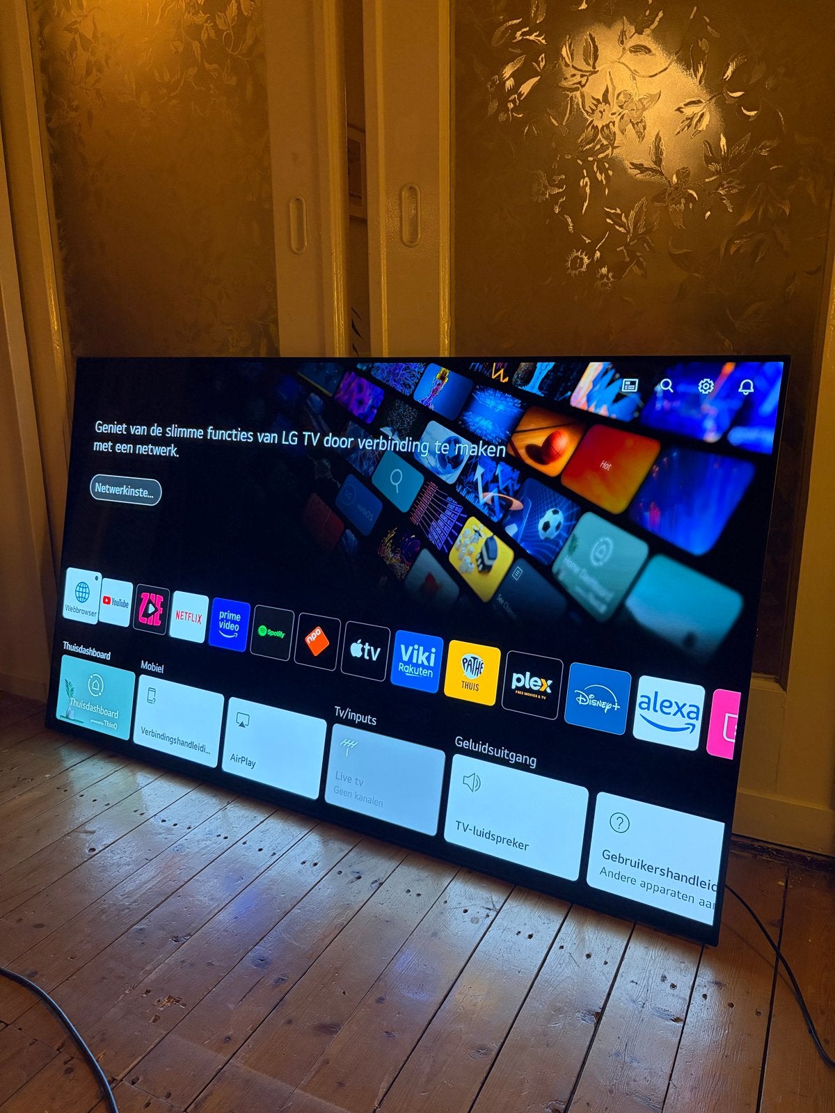 LG OLED65CX6LA 65 inch 4K OLED Smart TV, Ophalen, Zo goed als nieuw, 100 cm of meer, 4k (UHD)