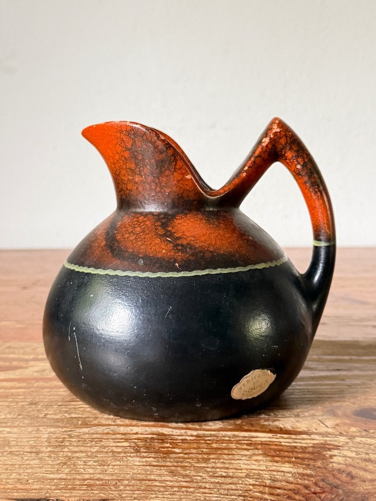 Schenkkan / vaas - Gouda aardewerk schenkkan, Antiek en Kunst, Ophalen of Verzenden