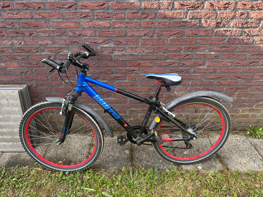 Batavus ATB4U Blauw/Zwart Mountainbike, Fietsen en Brommers, Fietsen | Mountainbikes en ATB, Gebruikt, Hardtail, 49 tot 53 cm