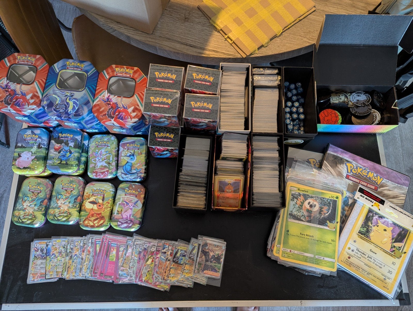Pokémon Kaarten. Diverse Sets en Accessoires, Ophalen, Gebruikt, Losse kaart, Foil