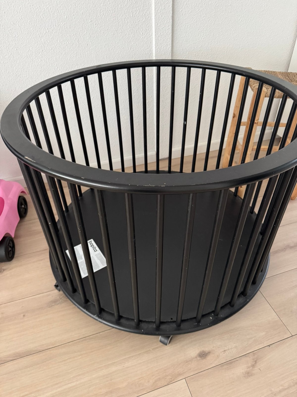 Bopita box rond incl. Verhoging, Ophalen, Gebruikt, Rond, Wieltjes
