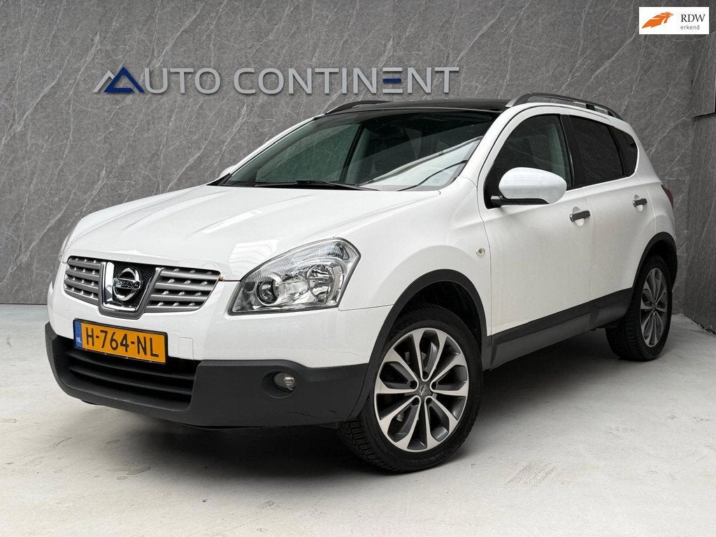 Nissan Qashqai 2.0 Acenta / AUT / Panorama / Camera / APK, Auto's, Nissan, Navigatiesysteem, Stof, Zwart, 4 cilinders