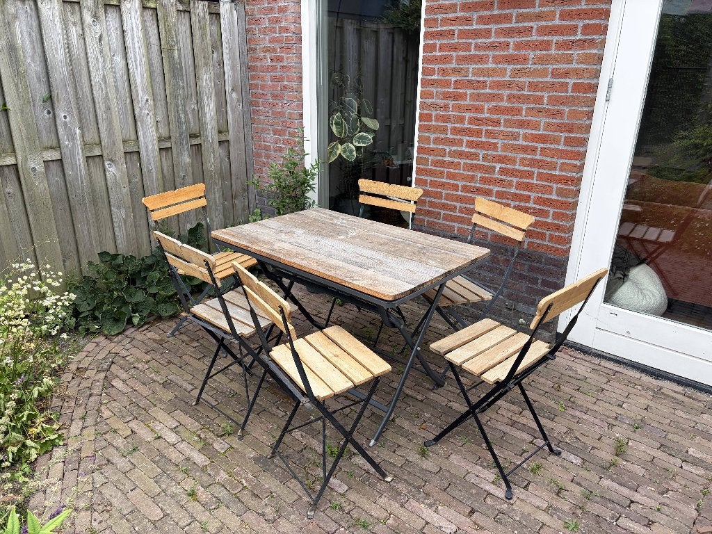 Tuinset, Ophalen, Gebruikt, 6 zitplaatsen, Tuinset