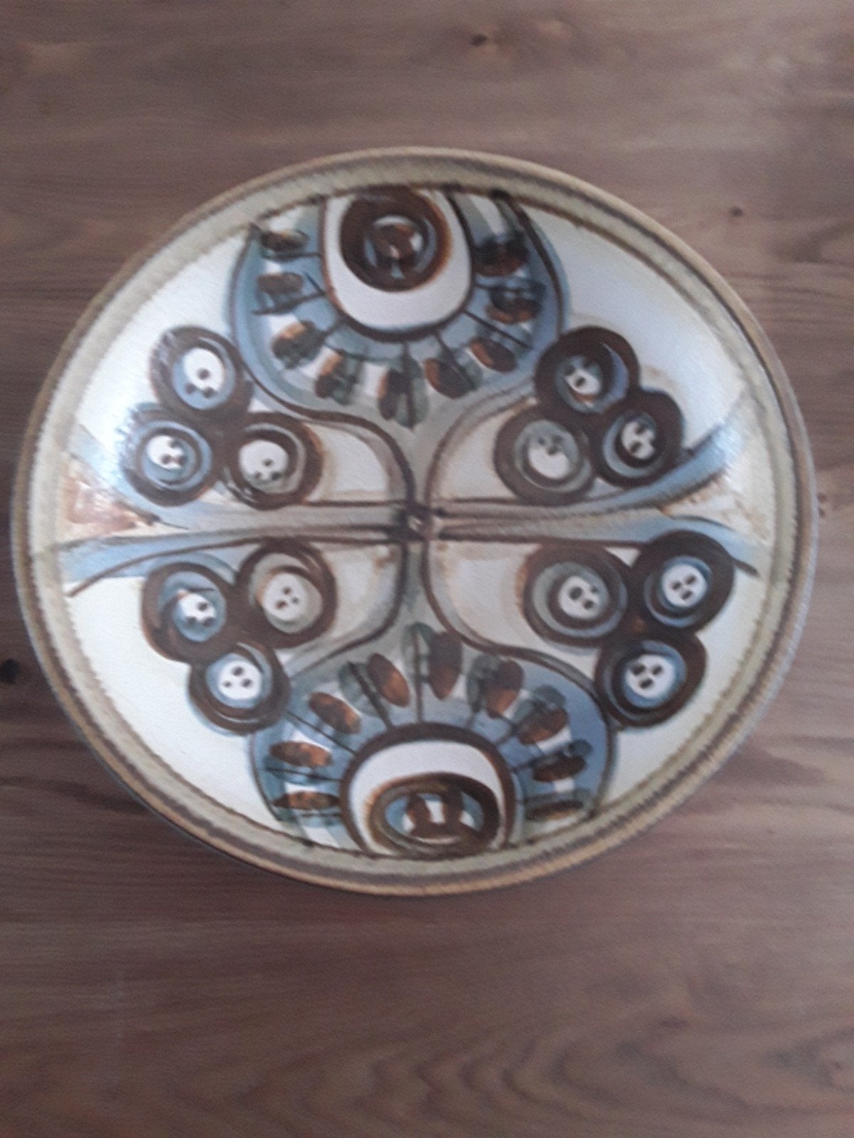 keramische schaal Noomi  backhausen 1970., Ophalen of Verzenden