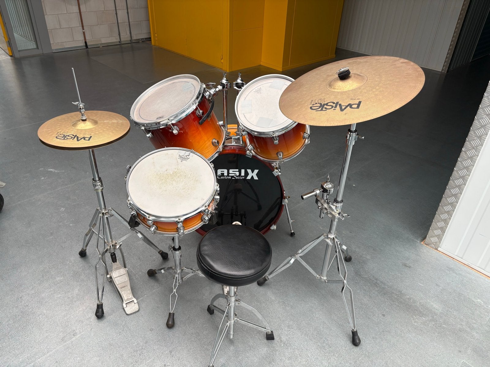 Basix Custom Series drumstel met Paiste bekkens, Ophalen, Gebruikt, Overige merken