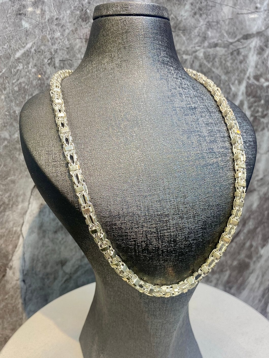 Zilveren Massieve Italy Magnum Ketting, Ophalen of Verzenden, Nieuw, Zilver