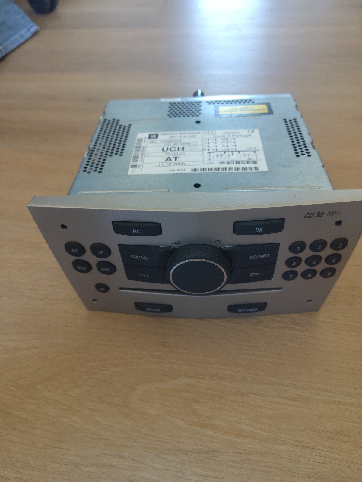 Opel CD 30 MP3 Autoradio - Delphi Grundig 13255553, Auto diversen, Ophalen of Verzenden, Gebruikt