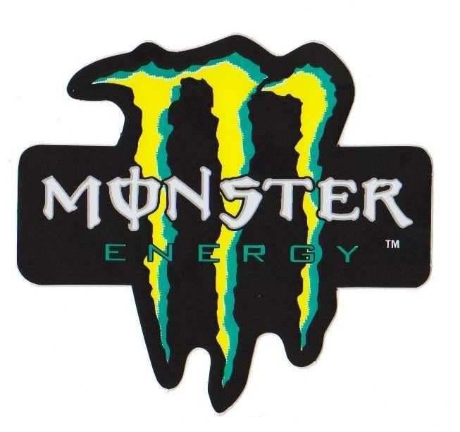 Monster Energy sticker #2, Motoren, Ophalen of Verzenden