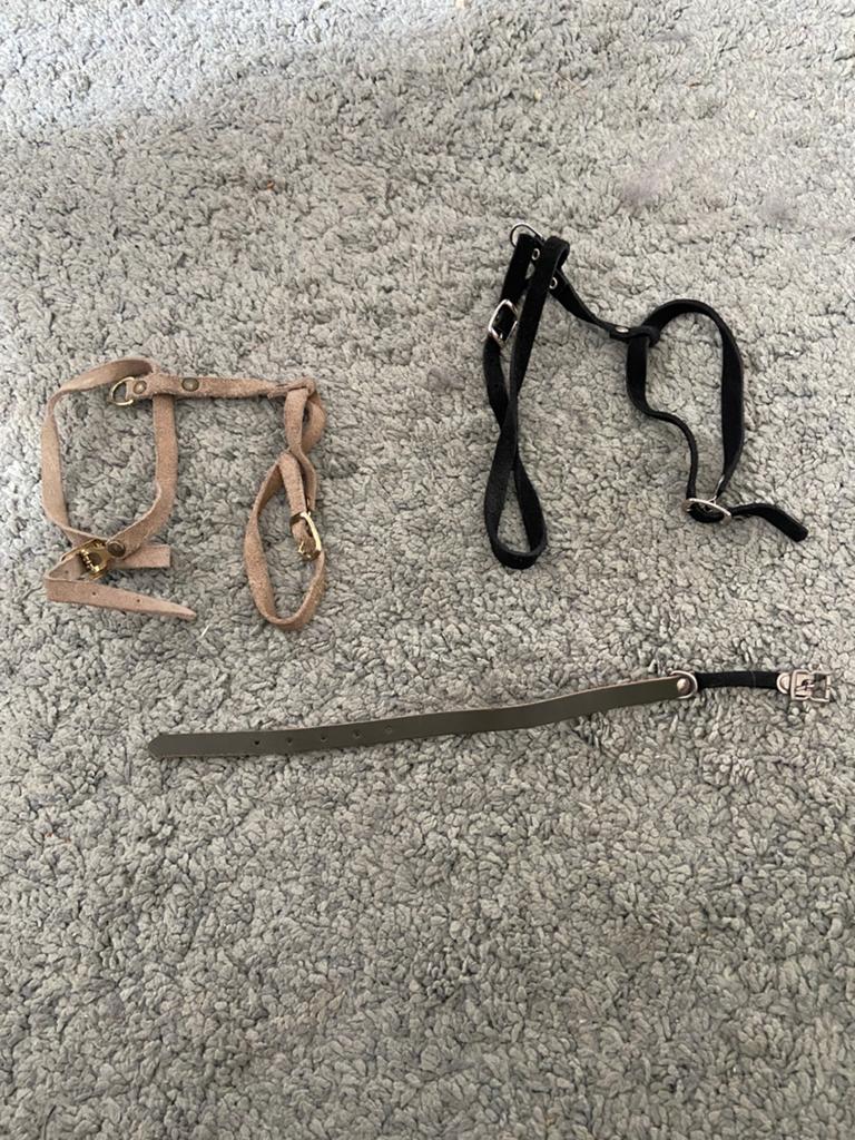 2 katten tuigjes 1 katten halsband, Dieren en Toebehoren, Kattenhalsbanden en Penningen, Ophalen of Verzenden, Zo goed als nieuw