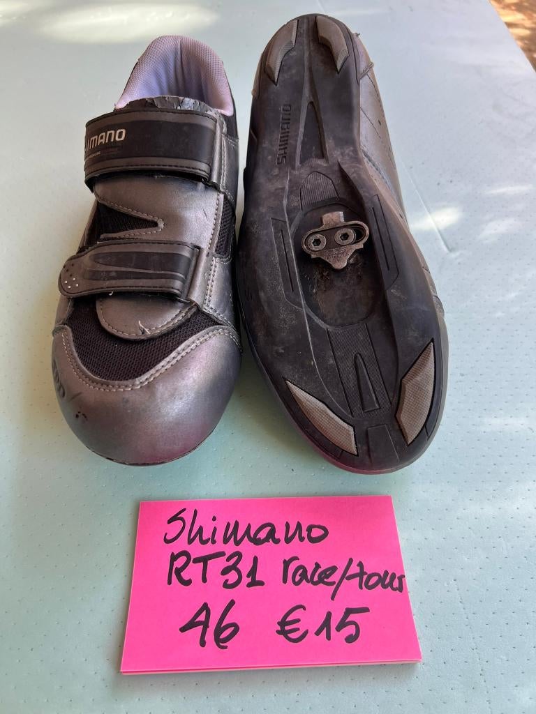 t.k.Shimano RT31 race-koers-tour schoenen SPD maat 46, Ophalen, Overige maten, Schoenen
