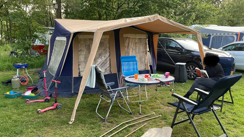 Trigano Odyssee vouwwagen, Ophalen, Trigano, Meerkleurig, Aanwezig