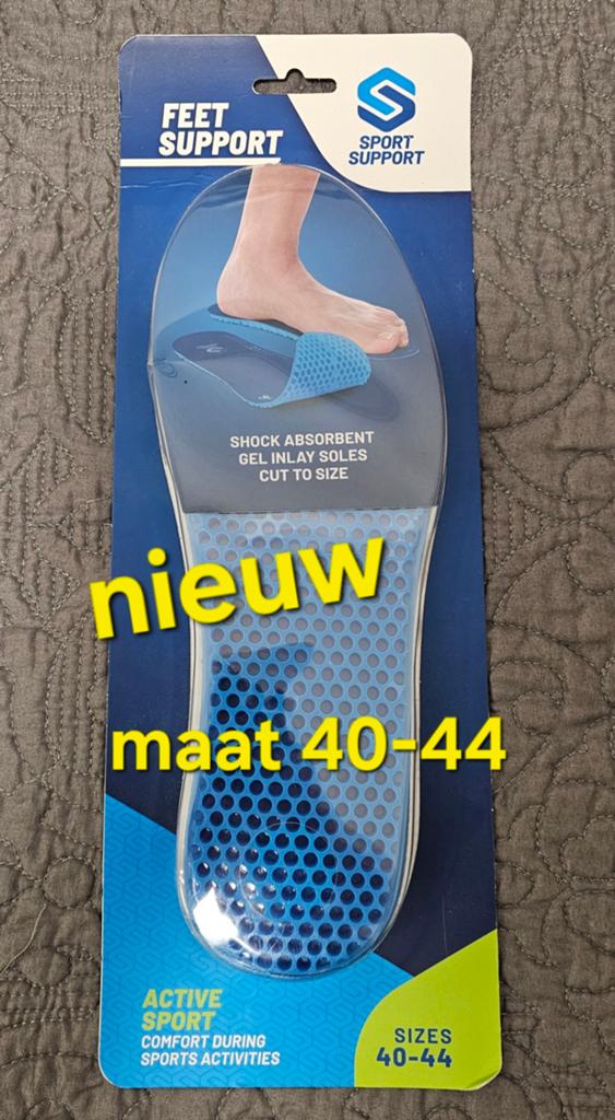 Inlegzolen, gel Inlegzolen, sport inlegzolen, inlegzool,, Ophalen of Verzenden, Nieuw, Overige typen