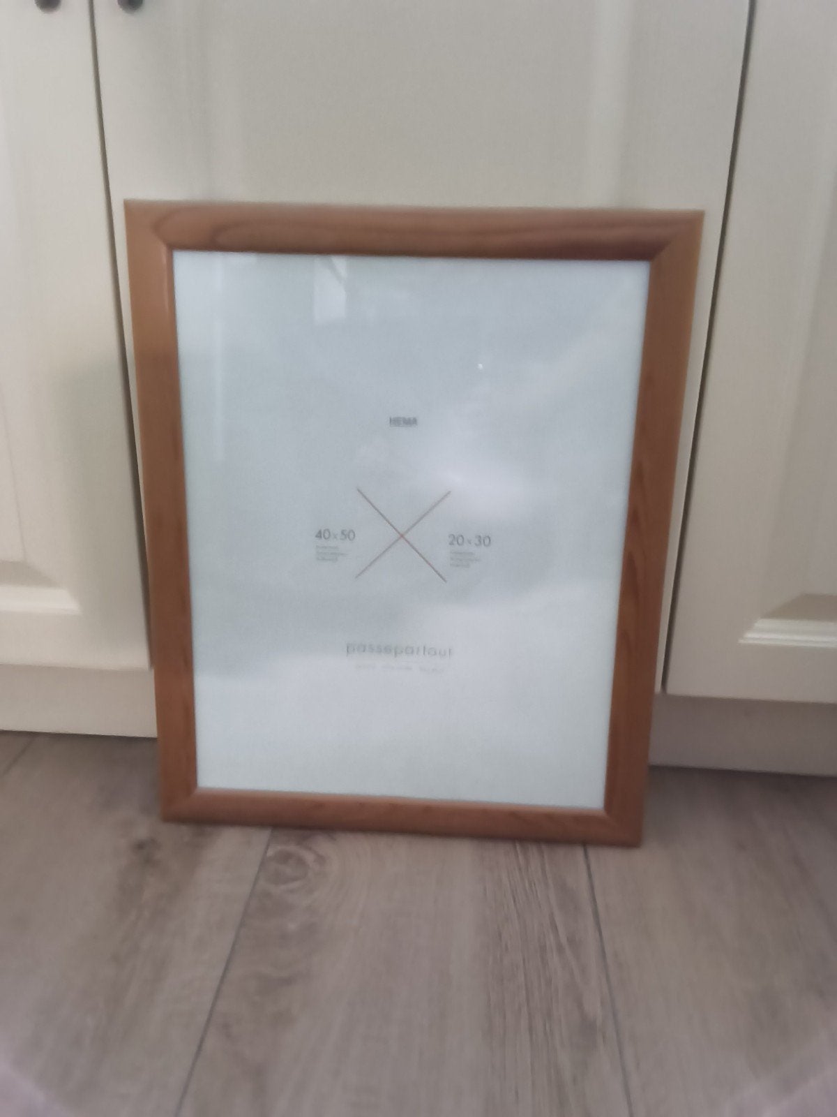 2 Hema lijsten, Ophalen, Bruin, Gebruikt, Overige typen