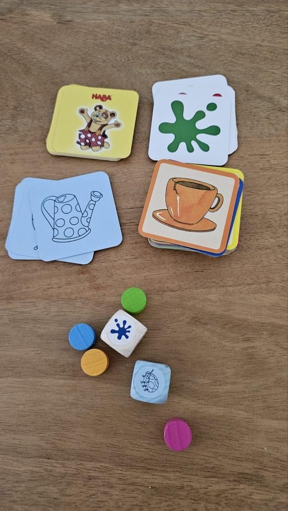 HABA Ik zie ik zie spel voor kinderen 5-8 jaar, Hobby en Vrije tijd, Drie of vier spelers, Ophalen, Gebruikt, HABA