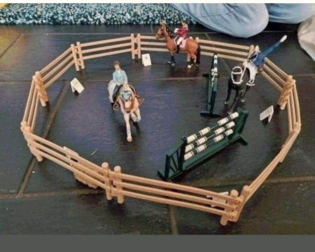 schleich spring parcours, Ophalen of Verzenden, Zo goed als nieuw