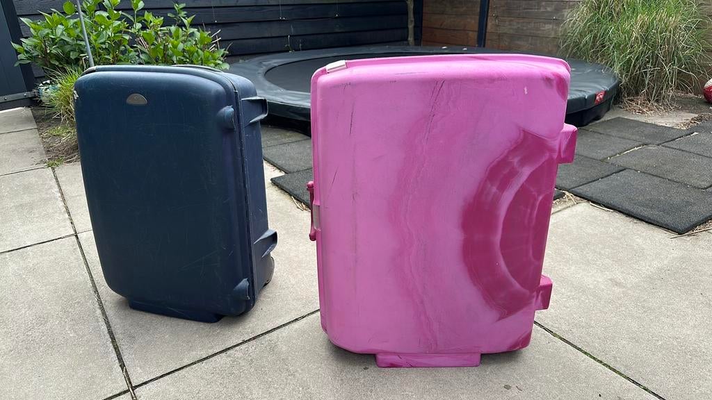 Twee samsonite rolkoffers gratis afhalen, Ophalen, Zo goed als nieuw