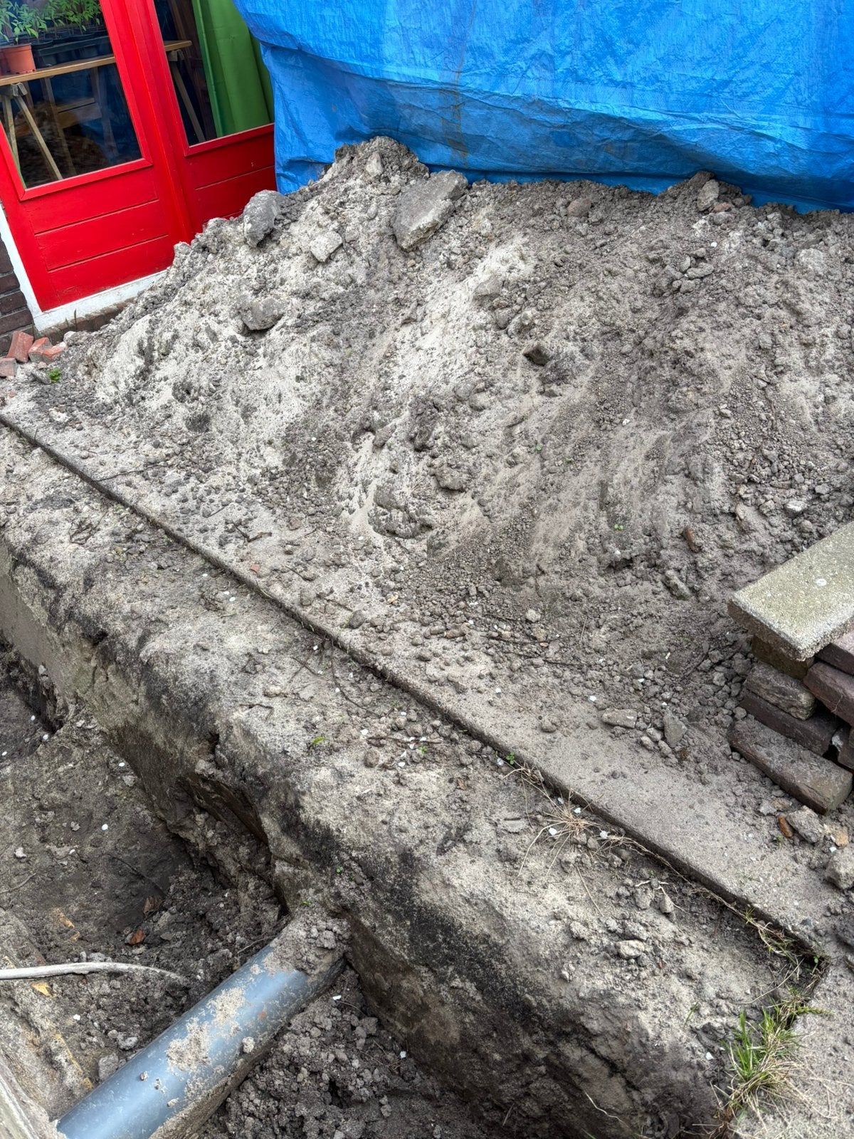 Gratis af te halen: zanderige grond ca. 1 m3, Tuin en Terras, Zand, Ophalen, Overige typen