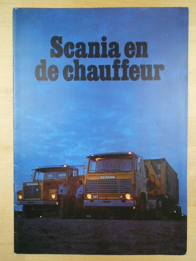 Scania Brochure 1979 – 146 141 111 86 81 - NL, Ophalen of Verzenden, Zo goed als nieuw, Overige merken, Scania