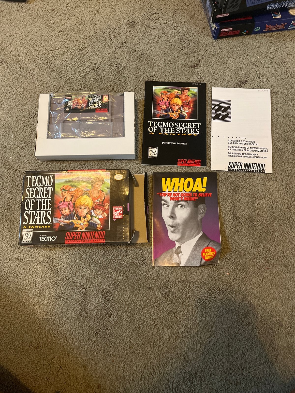 Tecmo Secret of the Stars - Super Nintendo (SNES), 1 speler, Ophalen of Verzenden, Zo goed als nieuw, Role Playing Game (Rpg)