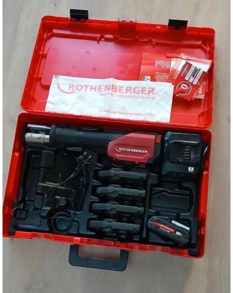 Rothenberger Romax 4000 persmachine - Slechts 20x gebruikt, Ophalen of Verzenden, Zo goed als nieuw