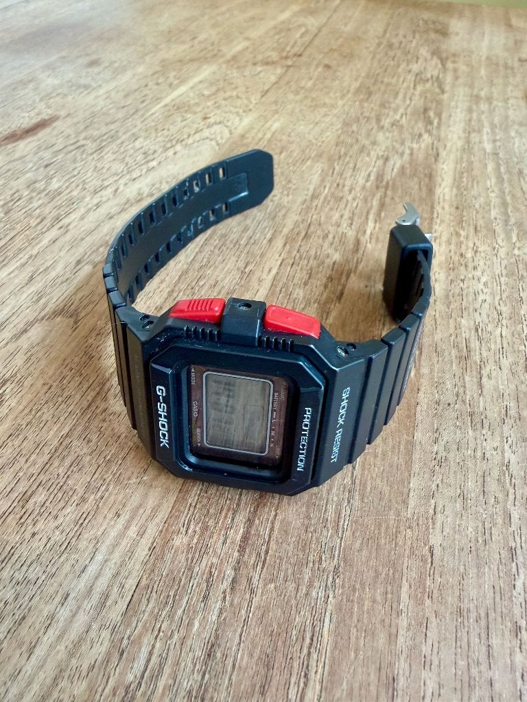 Casio GShock G-5500-1JF vintage, Sieraden, Tassen en Uiterlijk, Horloges | Heren, Gebruikt, Polshorloge, Ophalen of Verzenden