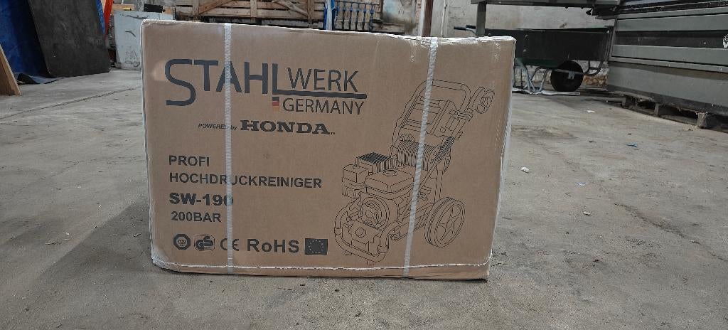 hogedruk reiniger op benzine, Tuin en Terras, Hogedrukreinigers, Ophalen, Nieuw, Benzine, Honda
