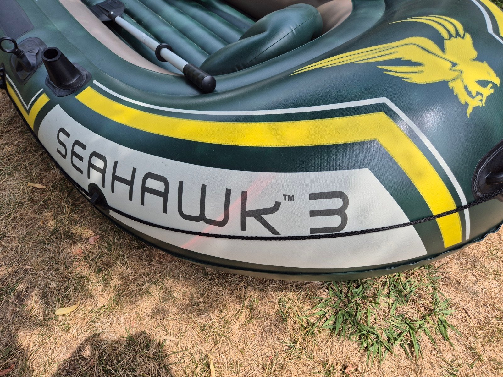 Intex Seahawk 3 persoons roeiboot, Ophalen, Opblaasbaar, Drie personen of meer, Overige typen