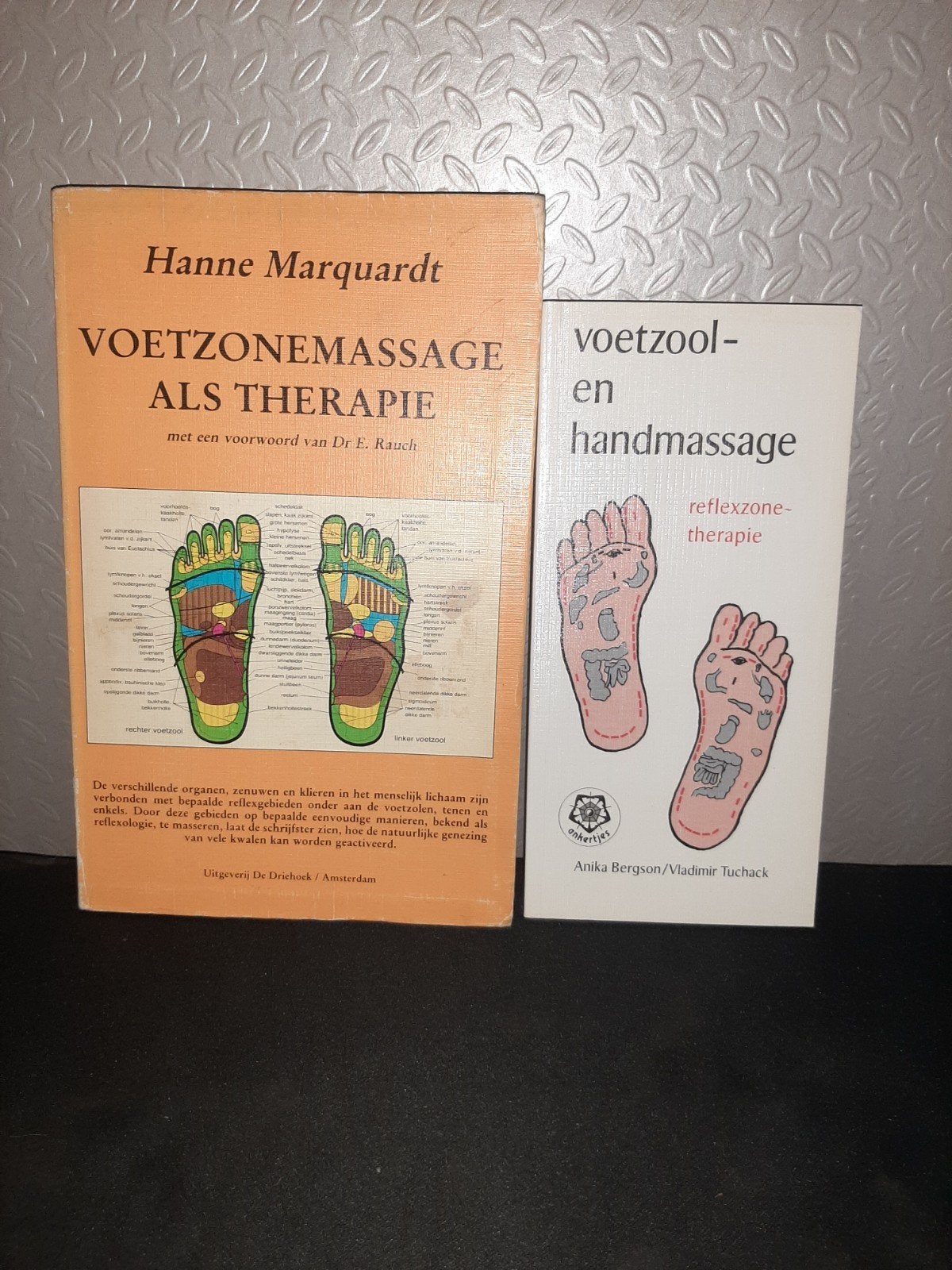 Voetreflexologie Boeken Voetzonemassage & Voet- en Handmass, Boeken, Ophalen of Verzenden, Gelezen, Kruiden en Alternatief, Hanne Marquardt, Anika Bergson, Vladimir Tuchak