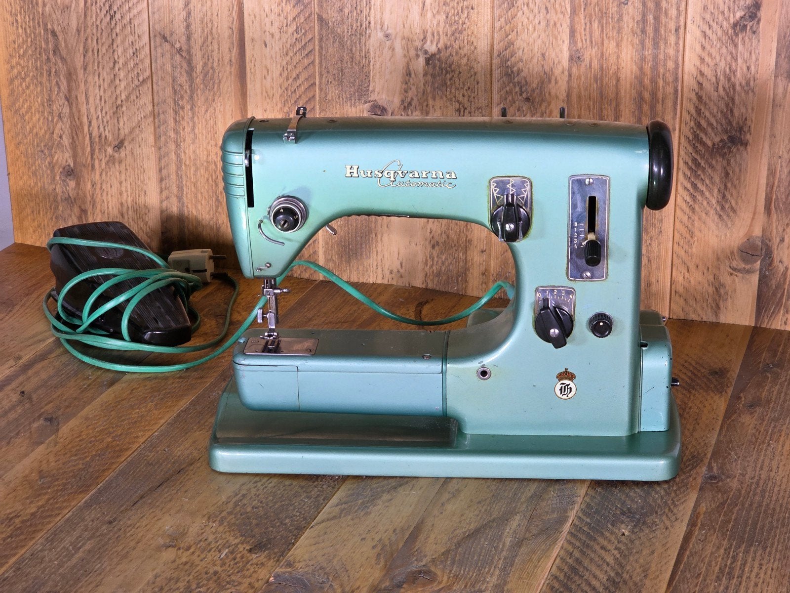Vintage Husqvarna Automatic CI 21 naaimachine, ., Ophalen of Verzenden, Naaimachine, .