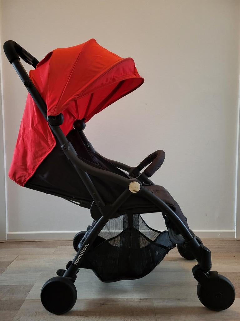 Hamilton S1 magicfold buggy met beschermhoes, Kinderen en Baby's, Buggy's, Ophalen, Gebruikt, Overige merken, Verstelbare rugleuning