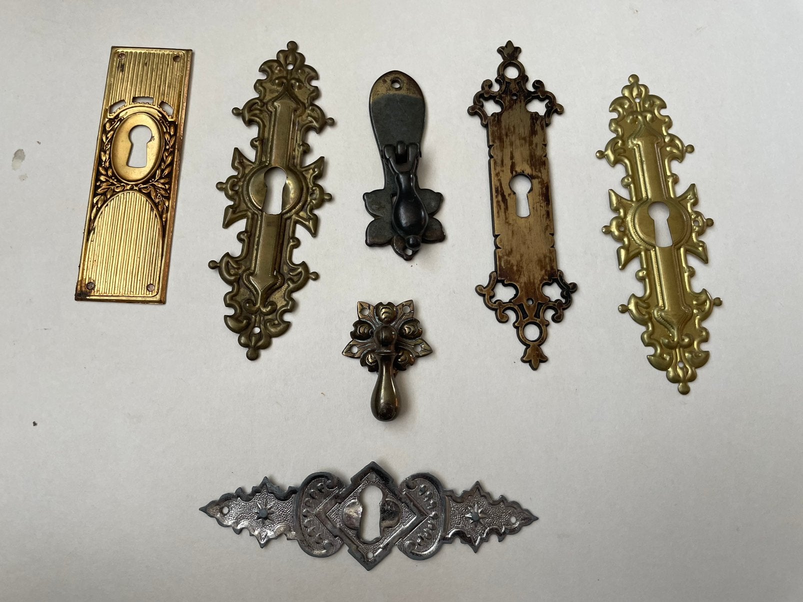 Sleutel plaatjes, Ophalen, Gebruikt, Slot