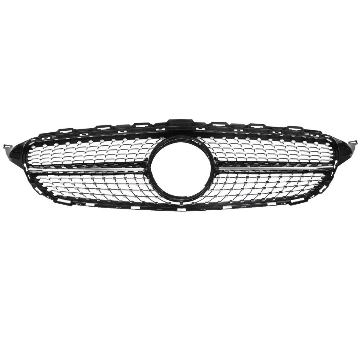 Diamant grill mercedes c klasse w205, Ophalen of Verzenden, Nieuw, Voor, Mercedes-Benz