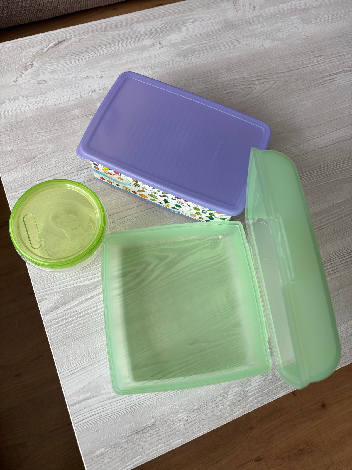Set van Tupperware, Ziploc Curver bewaardozen, Gebruikt, Overige kleuren, Bewaardoos, Ophalen of Verzenden
