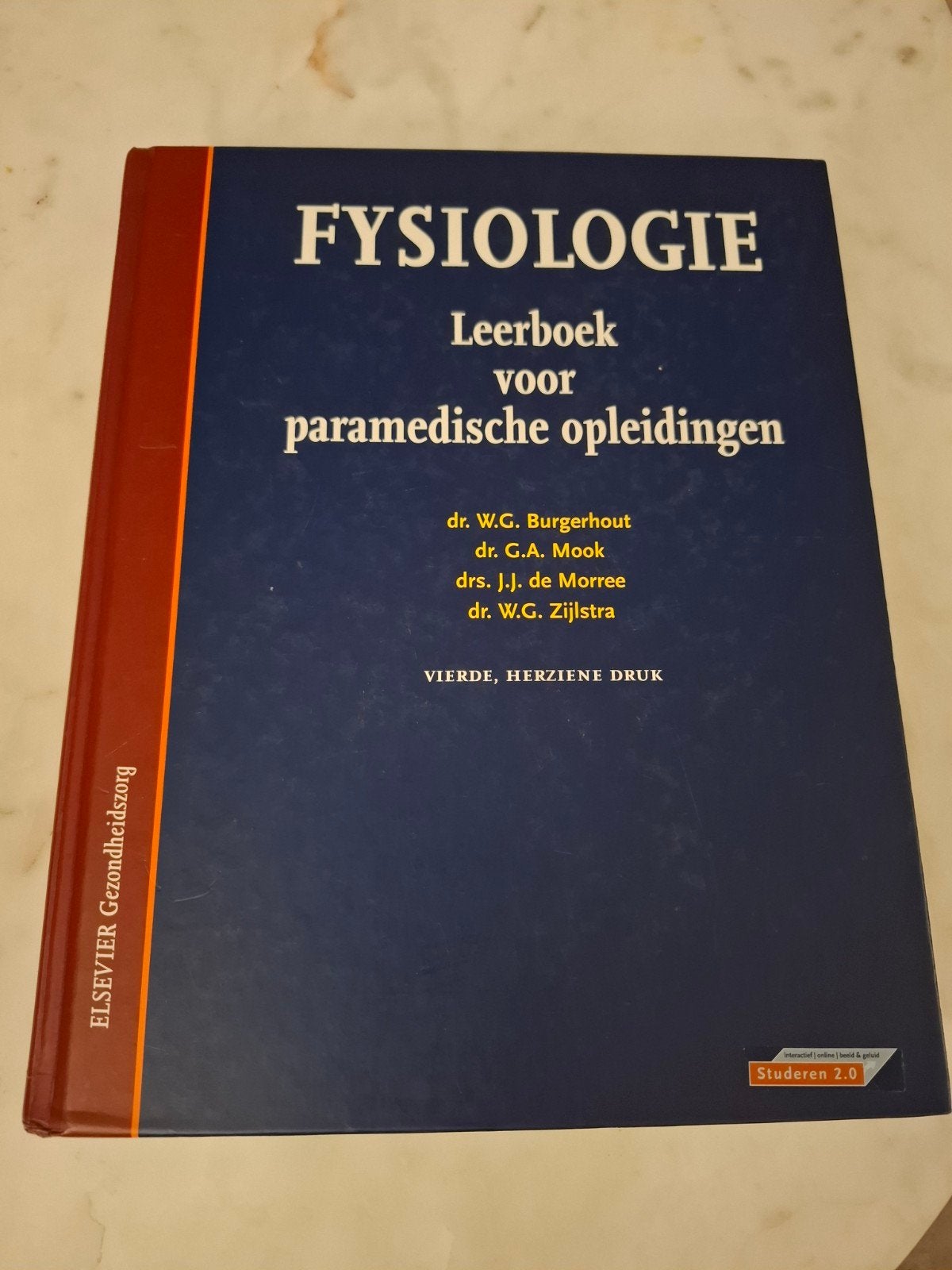 Fysiologie - Leerboek voor paramedische opleidingen, Ophalen of Verzenden, Zo goed als nieuw, HBO