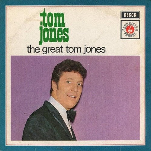 LP - Tom Jones - The Great Tom Jones, Originele persing, Ophalen of Verzenden, Gebruikt, 12 inch
