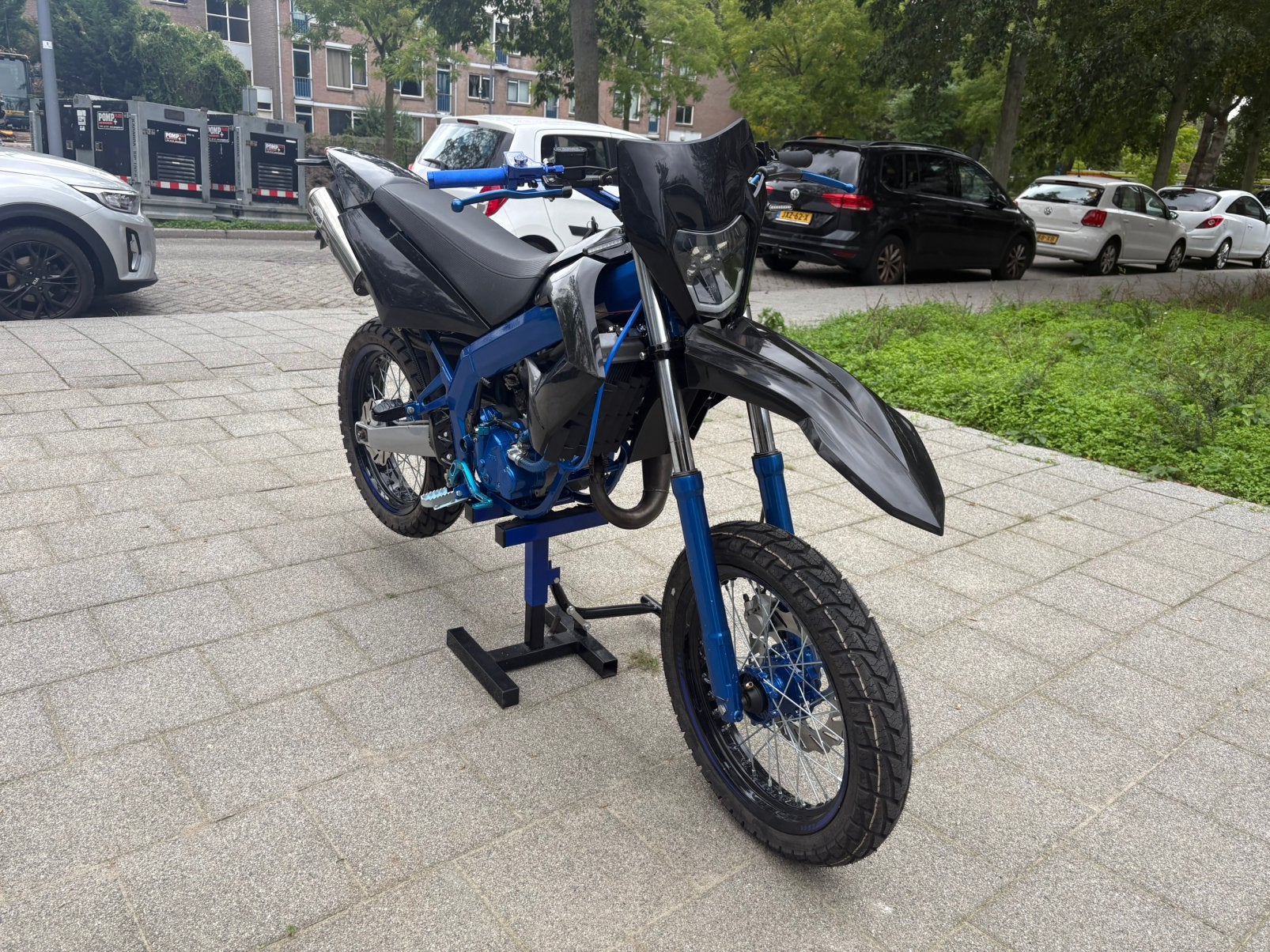 Speciale derbi senda, Ophalen, Zo goed als nieuw