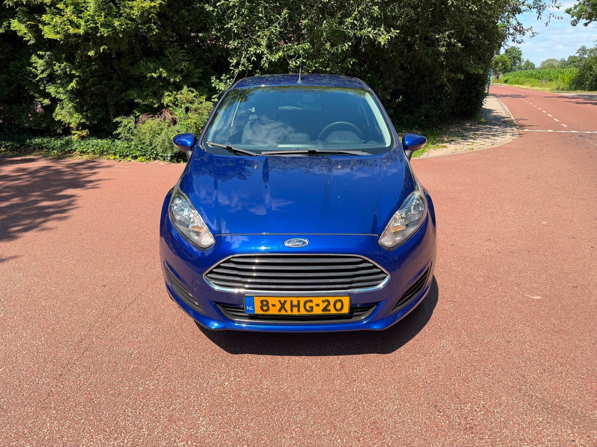 Ford Fiesta 1.0 Style / Navi / Airco / Aux / NAP / Apk / 5d, Auto's, Euro 5, 525 kg, Blauw, 23 km/l