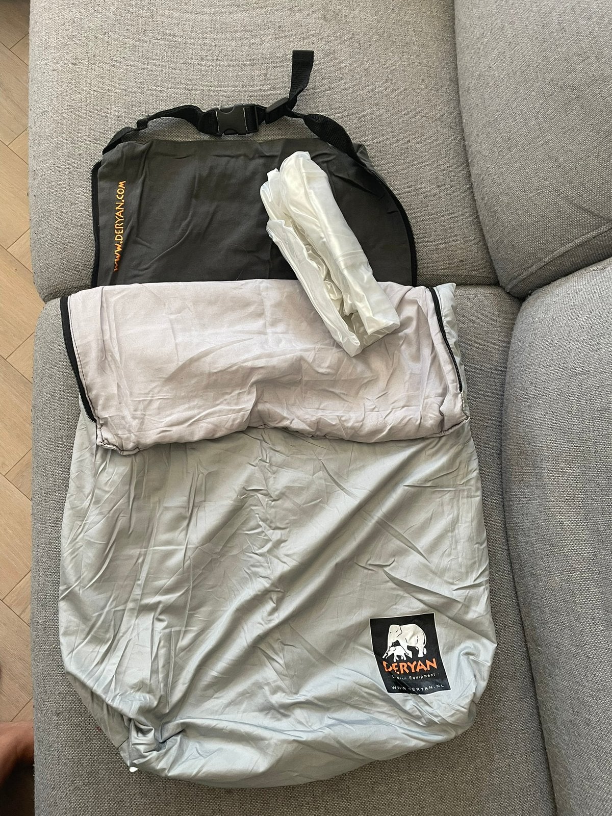 Deryan Air Traveller - reismatras/bed, Ophalen, Gebruikt, Overige typen