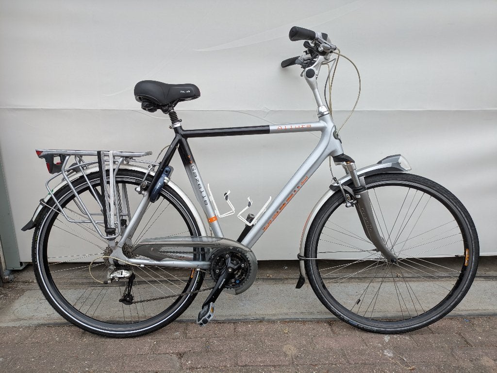 28 inch Gazelle Allure met 24 versnellingen en vering., Ophalen, 28 inch, Gebruikt, Vering