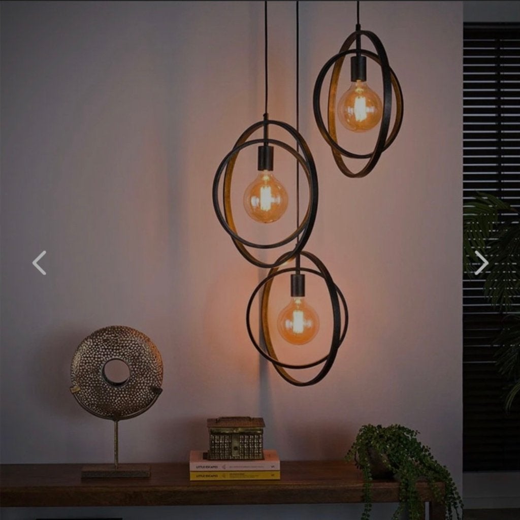 Nieuwe Hanglamp industrieel, Nieuw, Ophalen of Verzenden, Industrieel, Metaal
