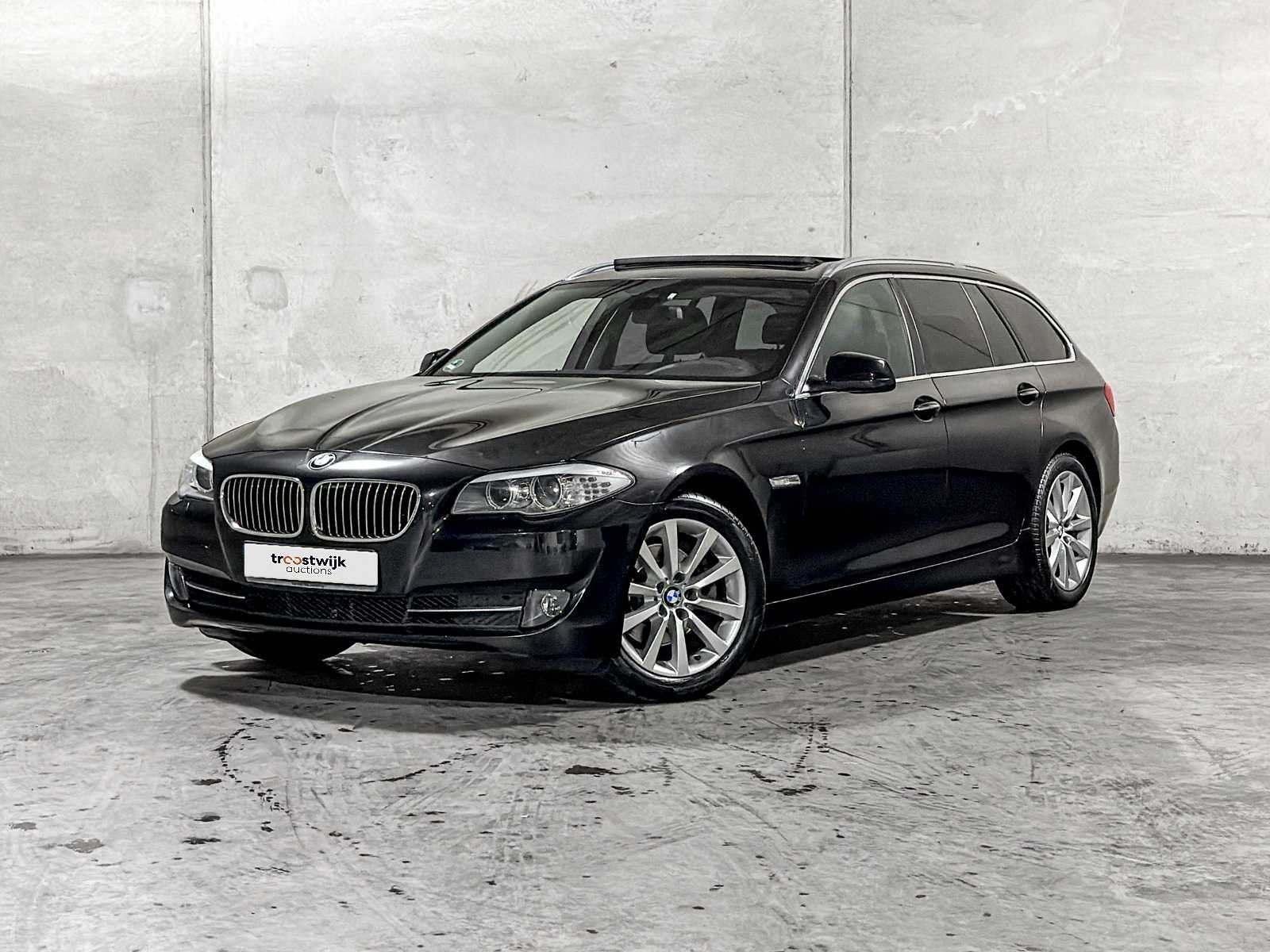 BMW 520d Touring High Executive M Sport 184pk 2013 5-serie,, Auto's, BMW, Automaat, Euro 5, Achterwielaandrijving, 2000 kg