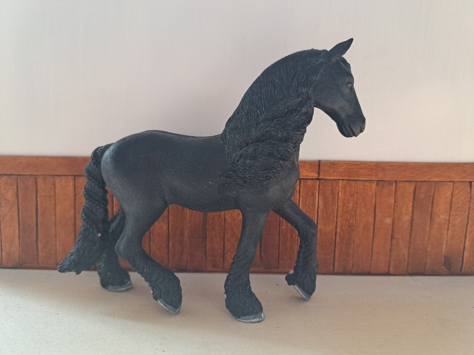 schleich fries merrie Friese merrie, Ophalen of Verzenden, Zo goed als nieuw, Paard, Beeldje of Figuurtje