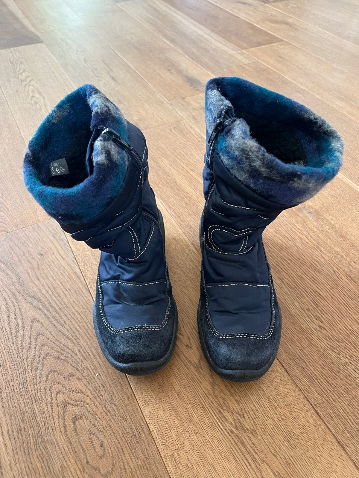 Stups winterlaarzen / snowboots maat 35 - zo goed als nieuw, Ophalen of Verzenden, Zo goed als nieuw, Blauw, Snowboots