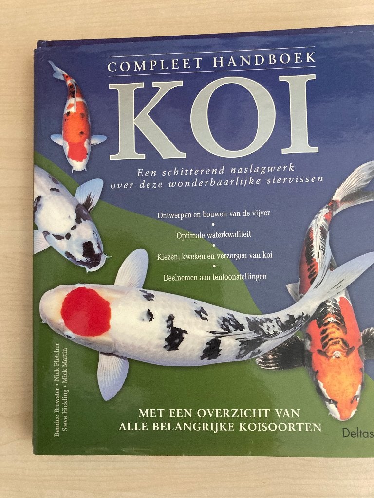 koi handboek, Boeken, Ophalen of Verzenden, Zo goed als nieuw, Vissen