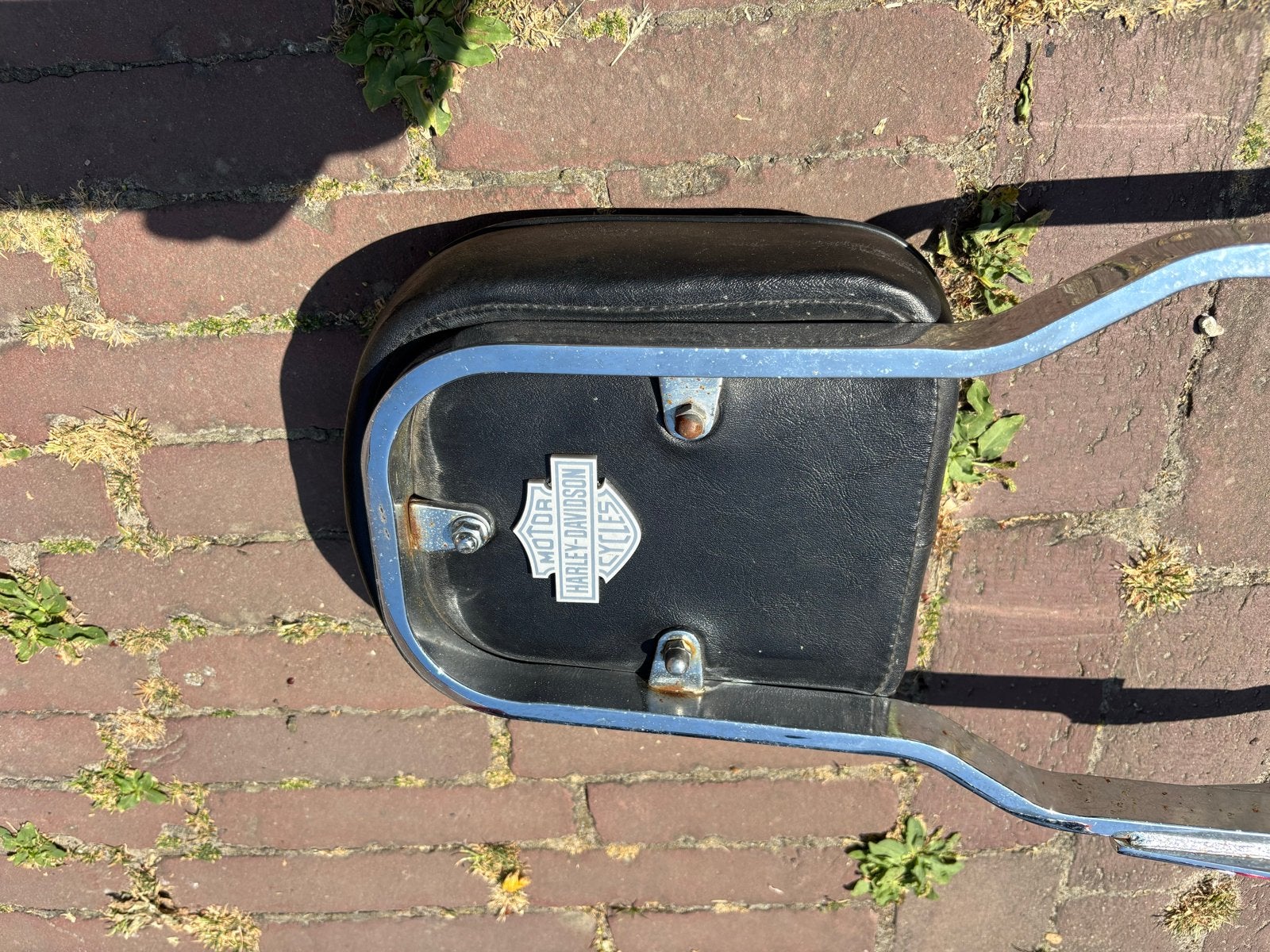 Harley-Davidson Sissybar met rugleuning, Ophalen, Gebruikt