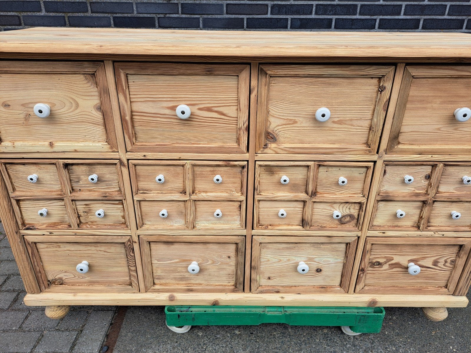 Oud grenen ladekast commode refurbished Gezandstraald, Ophalen, RoDeKo Volendam, R.kooij65@gmail.com, Gebruikt