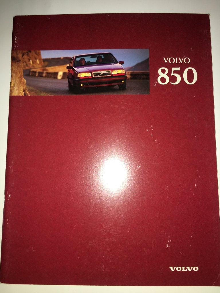 3x Volvo folders brochures 850 NL + 850 Estate DE + 940 NL, Ophalen of Verzenden, Zo goed als nieuw, Volvo